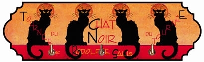 Hakenleiste "Chat Noir" Cartexpo France