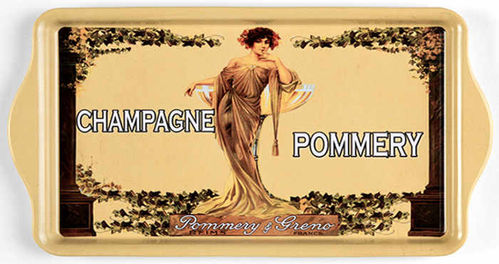 Tablett "Pommery" Cartexpo France