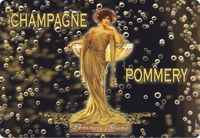 Tischset "Pommery" Cartexpo France