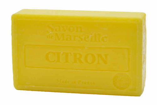 Seife/Savon de Marseille 100g CITRON / ZITRONE Le Chatelard 1802