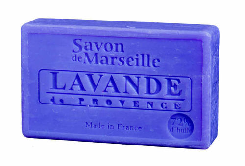 Seife/Savon de Marseille 100g LAVANDE / LAVENDEL