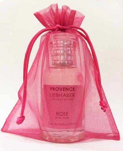 "Rose" Eau de Parfum 50ml im Organzabeutel PROVENCELIEBHABER