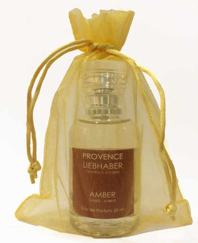 "Amber" Eau de Parfum 50ml im Organzabeutel PROVENCELIEBHABER