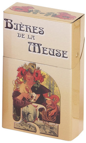 Zigarettenbox "Bières de la Meuse" Cartexpo France