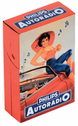 Zigarettenbox "Philips Autoradio" Cartexpo France