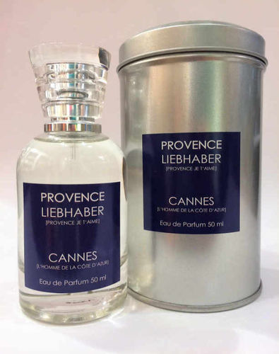 "Cannes" Eau de Parfum 50ml in der silbernen Dose PROVENCELIEBHABER
