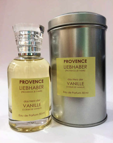 "Vanille" Eau de Parfum 50ml in der silbernen Dose PROVENCELIEBHABER
