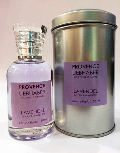 "Lavendel" Eau de Parfum 50ml in der silbernen Dose PROVENCELIEBHABER