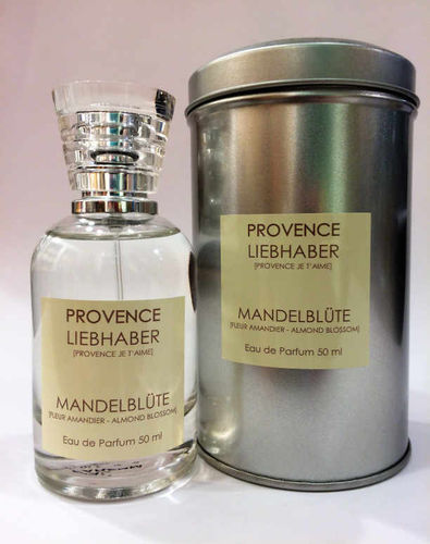 "Mandelblüte" Eau de Parfum 50ml in der silbernen Dose PROVENCELIEBHABER