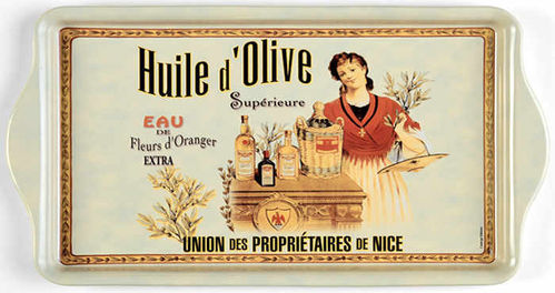 Tablett "Olivenöl" Cartexpo France