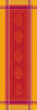 Tischläufer 50x150cm "CASSIS jaune-rouge" Marat d'Avignon