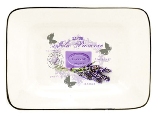 Seifenschale flach "Lavende Jolie Provence"