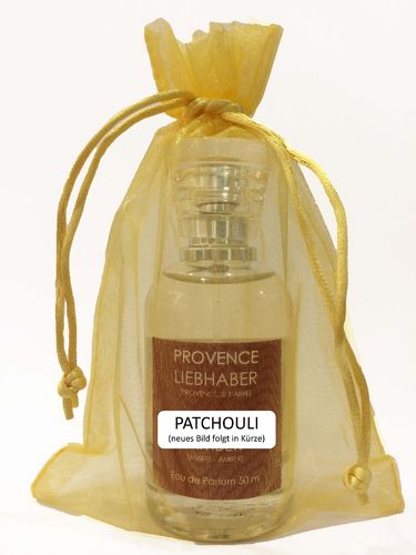 "Patchouli" Eau de Parfum 50ml im Organzabeutel PROVENCELIEBHABER