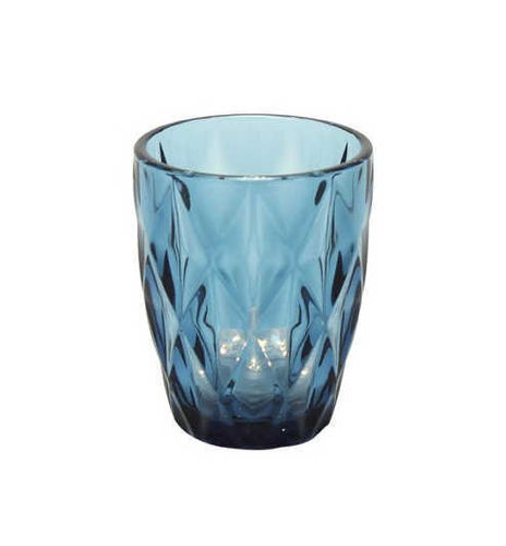 Wasserglas blau