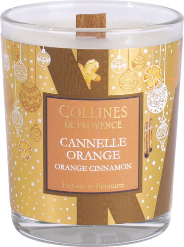 Duftkerze klein 75g "Zimt-Orange / Cannelle Orange" COLLINES DE PROVENCE