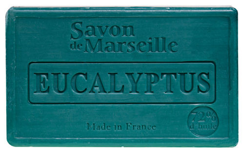 Seife/Savon de Marseille 100g EUCALYPTUS