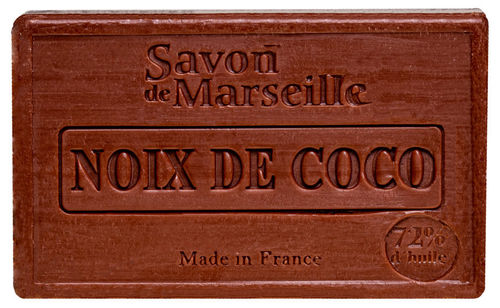 Seife/Savon de Marseille 100g NOIX DE COCO / KOKOSNUSS Le Chatelard 1802