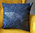 Kissen SINATRA bleu ca. 45x45 cm