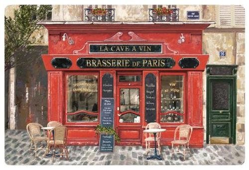 Tischset "Brasserie de Paris" Winkler France