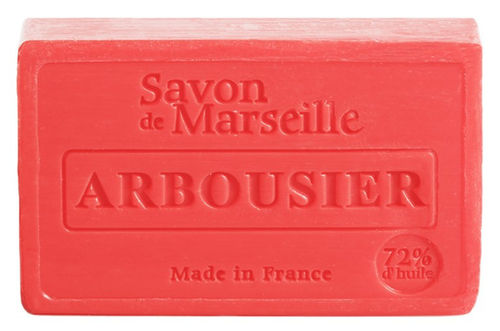 Seife/Savon de Marseille 100g ARBOUSIER / ERDBEERBAUM Le Chatelard 1802