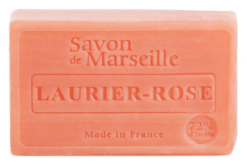 Seife/Savon de Marseille 100g LAURIER ROSE / OLEANDER Le Chatelard 1802